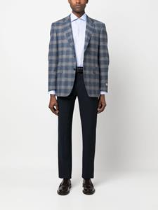 Canali Blazer met enkele rij knopen - Blauw