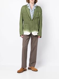 Nick Fouquet Linnen blazer - Groen