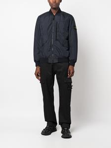 Stone Island Bomberjack met vlakken - Blauw