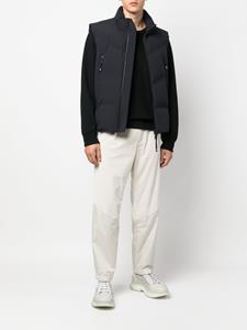 monclergrenoble Moncler Grenoble Broek met geribbeld detail - Grijs