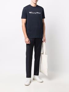 emporioarmani Emporio Armani Pantalon met toelopende pijpen - Blauw