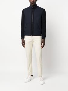 Corneliani Jack met gebreide mouwen - Blauw