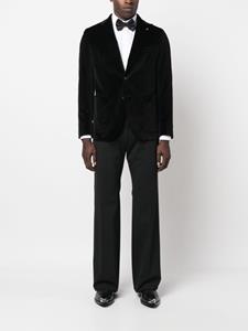 Tagliatore Fluwelen blazer - Zwart