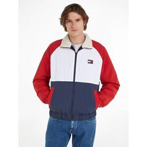 Tommy Jeans Kurzjacke "TJM REVERSIBLE SHERPA JACKET", ohne Kapuze
