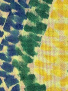 Faliero Sarti Sjaal met abstract patroon - Groen