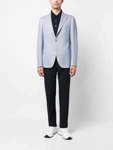 Tagliatore Blazer met enkele rij knopen - Blauw
