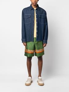 nickfouquet Nick Fouquet Shorts met print - Groen
