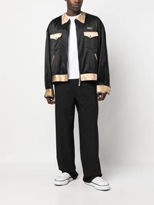 maisonmiharayasuhiro Maison MIHARA YASUHIRO Bomberjack met colourblocking - Zwart