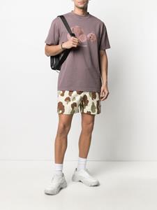 palmangels Palm Angels Shorts met camouflageprint - Beige