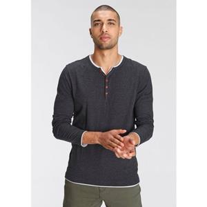 AJC Longsleeve Langarm, smal gesneden, ronde hals