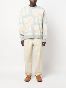 jilsander Jil Sander Broek met elastische tailleband - Geel