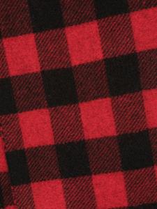 Woolrich Geruite sjaal - Rood