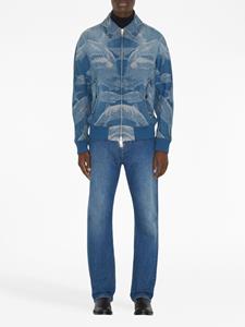 Burberry Bomberjack met print - Blauw