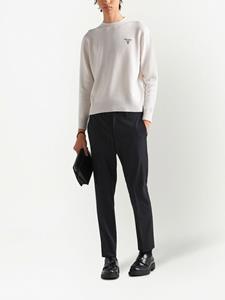 Prada Slim-fit pantalon - Zwart