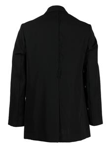 songforthemute Song For The Mute Blazer met enkele rij knopen - Zwart