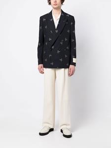 Lardini Blazer met dubbele rij knopen - Blauw