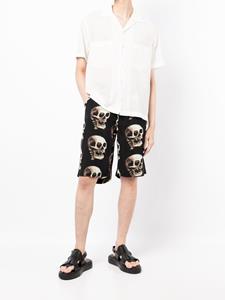 endlessjoy Endless Joy Bermuda shorts met print - Zwart