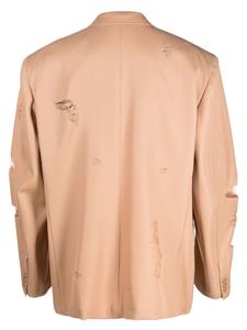 Doublet Blazer met gescheurd detail - Beige