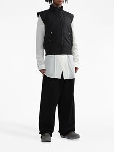 randomidentities Random Identities Bodywarmer met kapmouwen - Zwart
