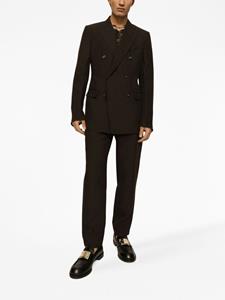 dolce&gabbana Dolce & Gabbana Linnen blazer - Bruin