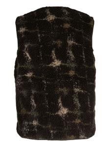 YMC Gilet met ronde hals - Groen