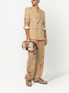 dolce&gabbana Dolce & Gabbana Blazer met jacquard - Beige