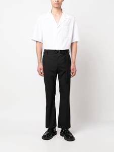 Sacai Straight pantalon - Zwart