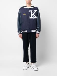 Kenzo Bomberjack met logopatch - Blauw