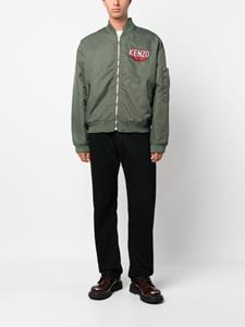 Kenzo Bomberjack met logopatch - Groen