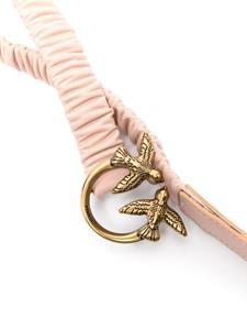 PINKO Riem met logoplakkaat - Roze