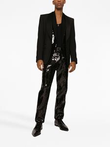 dolce&gabbana Dolce & Gabbana Smoking blazer - Zwart