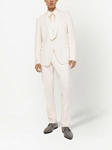 dolce&gabbana Dolce & Gabbana Blazer met enkele rij knopen - Wit