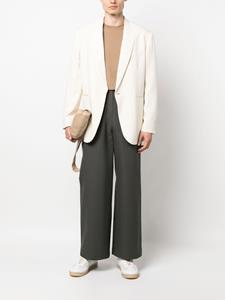 ASPESI Blazer met enkele rij knopen - Beige