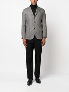 Barba Blazer met enkele rij knopen - Grijs