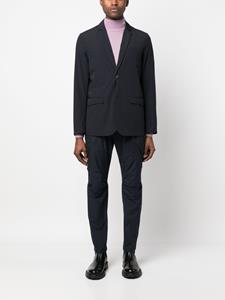 Herno Blazer met enkele rij knopen - Blauw