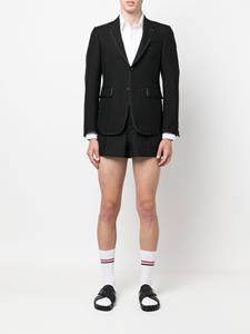 thombrowne Thom Browne Wollen shorts - Zwart