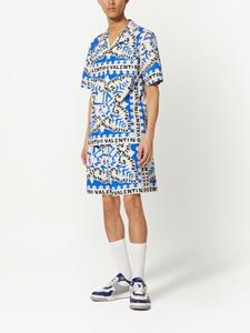 valentinogaravani Valentino Garavani Shorts met elastische taille - Blauw