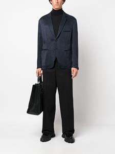 Giorgio Armani Gestreepte blazer - Blauw