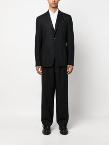 Barena Blazer met enkele rij knopen - Zwart