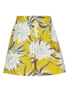 valentinogaravani Valentino Garavani Shorts met grafische print - Geel