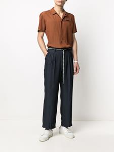 viktor&rolf Viktor & Rolf Broek met riem - Blauw