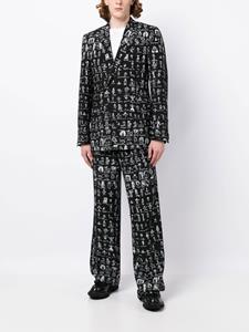 viviennewestwood Vivienne Westwood Broek met print - Zwart