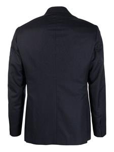D4.0 Blazer met dubbele rij knopen - Blauw
