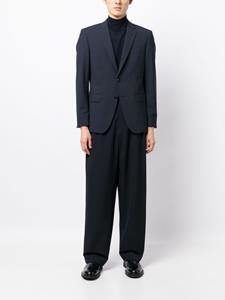 BOSS Blazer met enkele rij knopen - Blauw