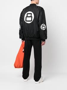 heronpreston Heron Preston Bomberjack met patch - Zwart