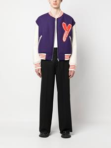 Y-3 Bomberjack met grafische print - Paars