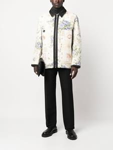 marineserre Marine Serre Jack met bloemenprint - Beige