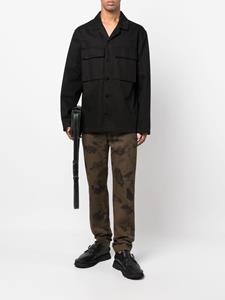 ERDEM Pantalon met bloemenprint - Groen