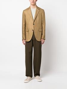 Zegna Blazer met enkele rij knopen - Groen