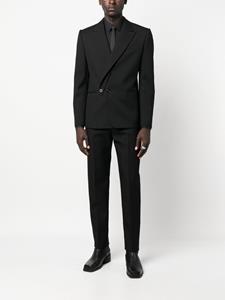 Alexander McQueen Slim-fit pantalon - Zwart